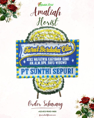 Papan Bunga Duka di Yambi