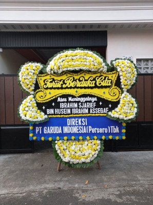 Papan Bunga Duka di Yambi